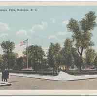 Postcard: Church Square Park, Hoboken, N.J. No date, circa 1915-1930; unposted