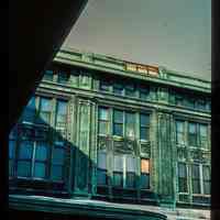          Color slide of detail view of Lackawanna Terminal façade picture number 1
   