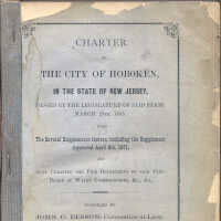          Charter of the City of Hoboken, in the State of New Jersey, March 28, 1855; with Supplements to 1871. picture number 100
   