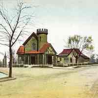 Postcard: North Bergen, NJ, Flower Hill Cemetery,