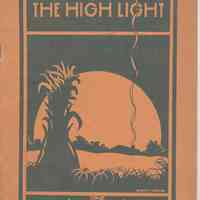 The High Light. Vol. XI, no.I, November, 1931. Demarest High School, Hoboken.