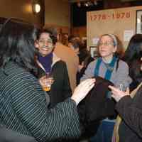 Digital images, 26, of opening reception for exhibition, From Another Time: Hoboken in the 1970s, HHM, Jan. 21, 2007.