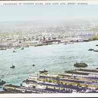 Postcard: New York Skyline, Jersey City, NJ