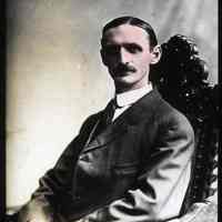 Lantern slide: [Julius Durstewitz]. (Hoboken), no date, circa 1920.