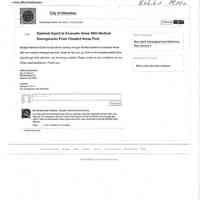          Memo, City of Hoboken: HURRICANE SANDY CHRONOLOGY & SEQUENCE OF EVENTS; Dec. 3, 2012. picture number 44
   