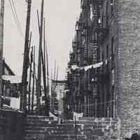 Reference images of 2 printed photo images of Willow View Estates from pg 4 of 2002.026.0002, Hoboken, ca. 1975.