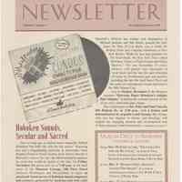 Hoboken Historical Museum Newsletter [Second Series], Volume 5, Number 5, November - December 1999