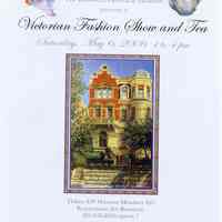          Program & handbill for Victorian Fashion Show and Tea, May 6, 2006. picture number 2
   