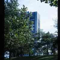 Color slide of the Wesley J. Howe Building.