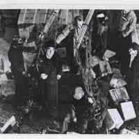 Black-and-white publicity photo of Karl Malden as Father Barry in film "On the Waterfront," Hoboken, no date, ca. 1953-1954.