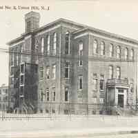 Postcard: Public School No. 2, Union Hill, NJ