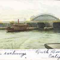 Postcard: Pennsylvania RR, Jersey City, NJ