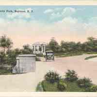 Postcard: Hudson County Park, Bayonne, NJ