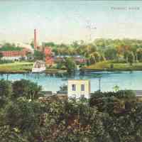 Postcard: Passaic River, Kearny, NJ