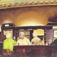 Color Postcard: Elysian Cafe, Hoboken, NJ, 1986