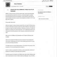          Memo, City of Hoboken: HURRICANE SANDY CHRONOLOGY & SEQUENCE OF EVENTS; Dec. 3, 2012. picture number 45
   