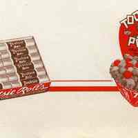          detail of bottome of letterhead, enhanced; product displays
   