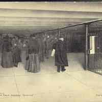 Postcard: Railroad, Hoboken, NJ