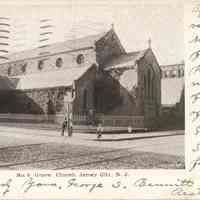 Postcard: Grace Church, Jersey City, NJ