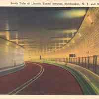 Postcard: Lincoln Tunnel, Weehawken, NJ