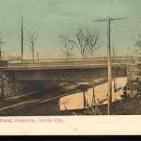 Postcard: Morris Canal, Jersey City, NJ