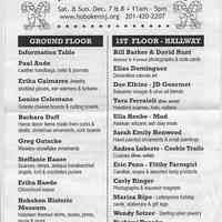 Hoboken City Hall Craft Fair Directory. Sat. & Sun., Dec. 7 & 8, (2013).