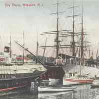 Postcard: Views, Hoboken, NJ