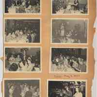          leaf 17 front: 8 photos Lackawanna restaurant June 1950; circus 1950
   