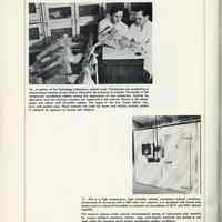          pg 108, photos 16 & 17: Toxicology Laboratory; tropical climate cabinet
   