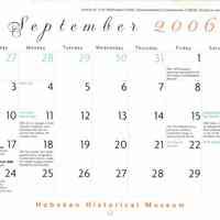          September 2006 calendar
   