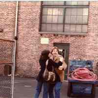 Digital scan of color photo of Bethlehem Steel Hoboken Shipyard, Hoboken, no date, circa 1970-1980.