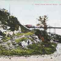 Postcard: Trolley, Jersey City, NJ