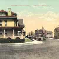 Postcard: Boulevard, Weehawken, NJ