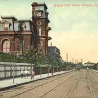 Postcard: Jersey City Water Works, Jersey City, NJ