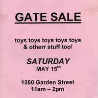          Gate Sale 003
   