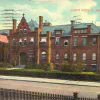 Postcard: Christ Hospital, Jersey City, NJ