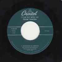 Record : "Moonlight In Vermont." Vocal by Frank Sinatra. Conducted by Billy May. Capitol Records. 45 rpm Extended Play. No.EAP 3-920 [F3-920], Part 3.