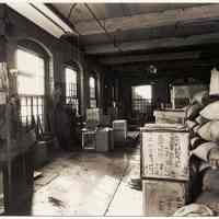 Digital image of photograph of interior of building at 1300 Hudson Street, Hoboken, no date, circa 1970