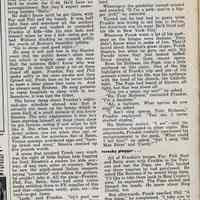          Sinatra article, continuation on pg 86
   