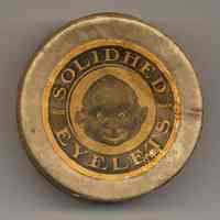 Box: Solidhed Eyelets. 250 pieces. The Solidhed Co., Hoboken, N.J. N.d, ca.1920s.