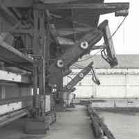 Digital image of B+W photo of former Maxwell House Coffee plant exterior, Silo Building, Hoboken, 2003.