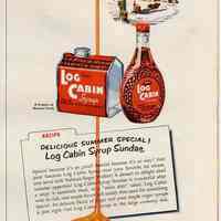          pg [61] Log Cabin Syrup advertisement
   