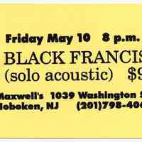          65 Black Francis (solo acoustic)
   