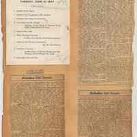          leaf 18 back: scout house dedication program & newsclippings 1927
   