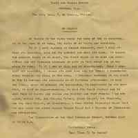 Letter to James Allen, 1110 Washington St., from Trinity Evangelical Lutheran Church,10th & Garden Sts., Hoboken, re Rally Day communion service, Oct. 21, 1934.