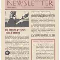 Hoboken Historical Museum Newsletter [Second Series], Volume 6, Number 6, January - February 2001