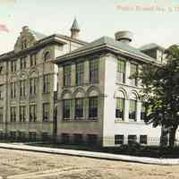 Postcard: Public School No 3, Union Hill, NJ