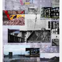 Photographic montage: Shipyards. Sterne Slaven, Hoboken, 2010.