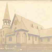 Postcard: Grace Church, Jersey City, NJ