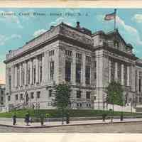 Postcard: Court House, Jersey City, NJ